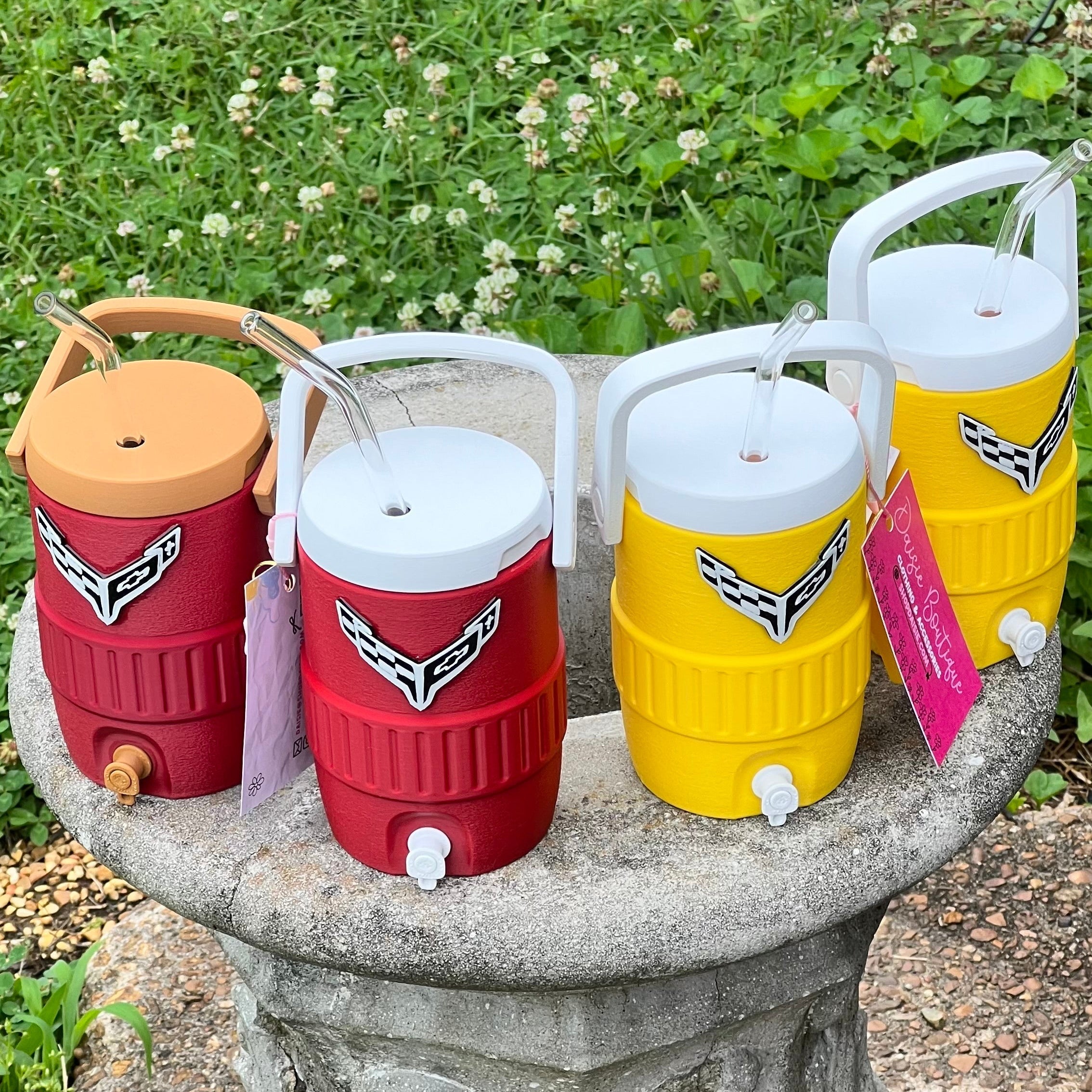 Summer Style Viral Cooler Style 12 oz. Drink Can Holder | Personalized Option Available | TikTok Famous