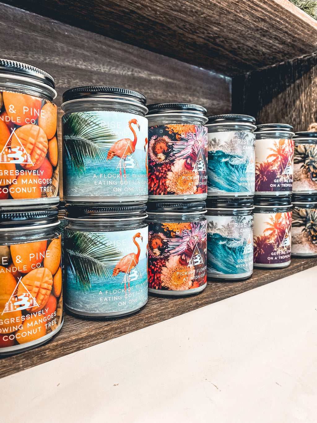 Lemon Mint Soy Wax Candle - 9oz
