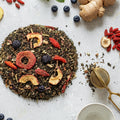 Berry Cooling Tea for Hot Flashes