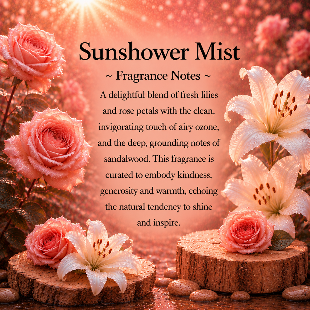 Sunshower Mist Crystal Candle, 10oz