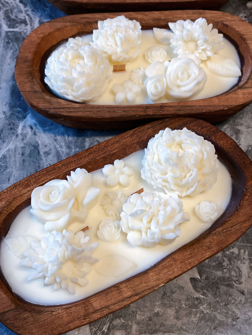 Botanical Garden Dough Bowl Candle | Two Styles