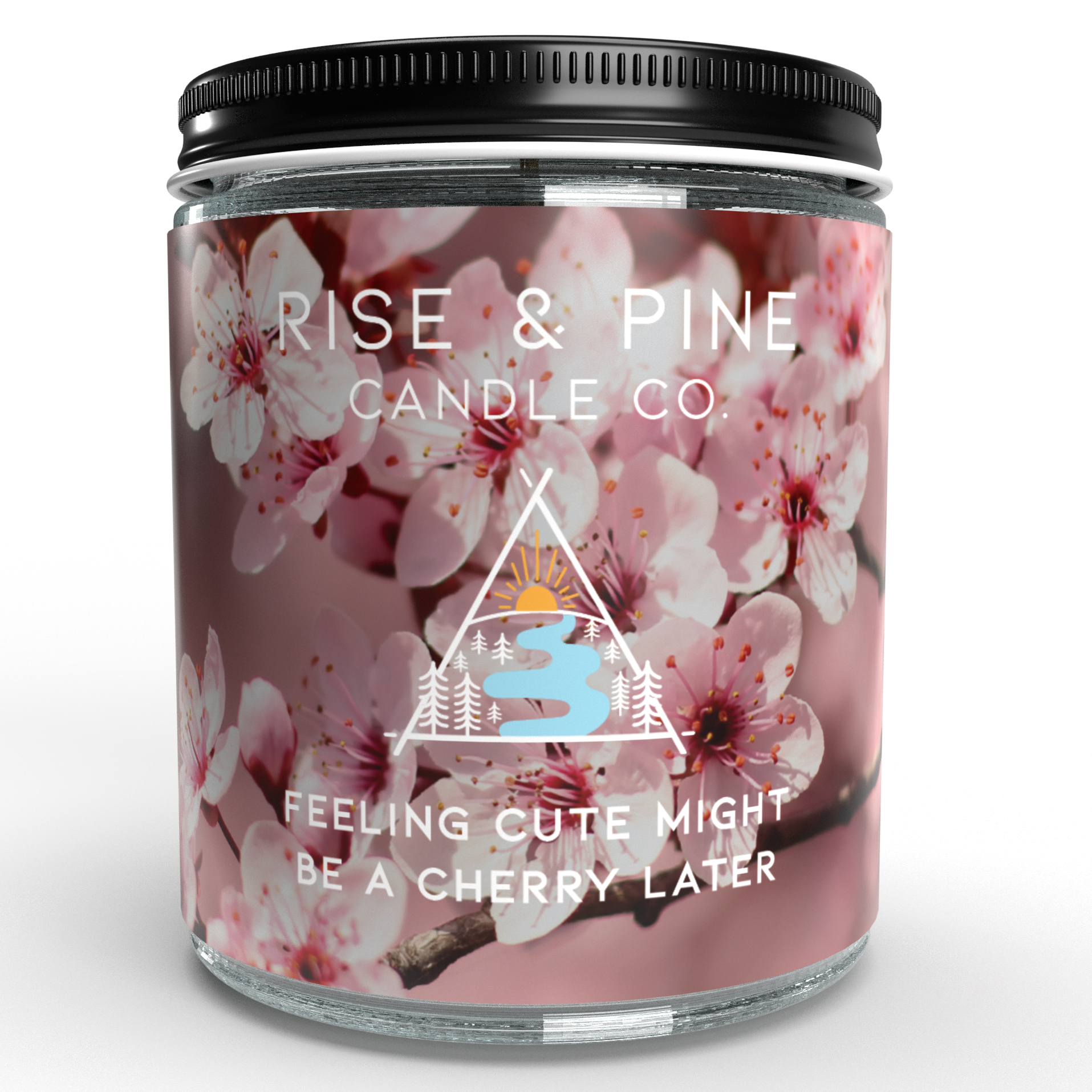 Cherry Blossom Soy Wax Candle - 9oz