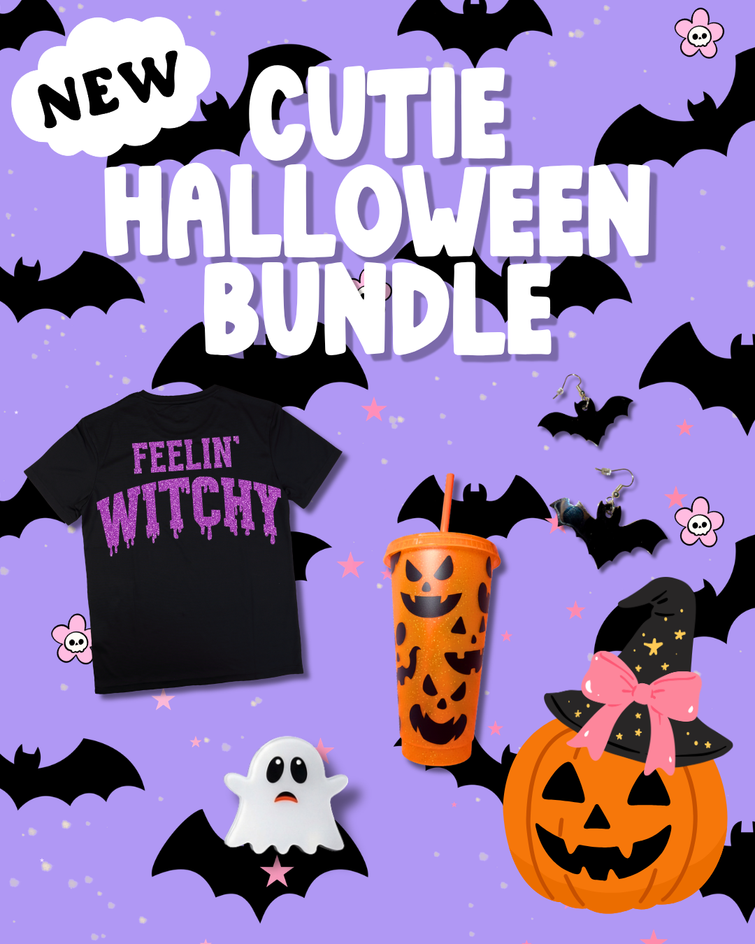 Cutie Halloween & Summerween Box Bundle – 5+ Girly Spooky Items |