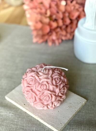 Rose Blossom Candle